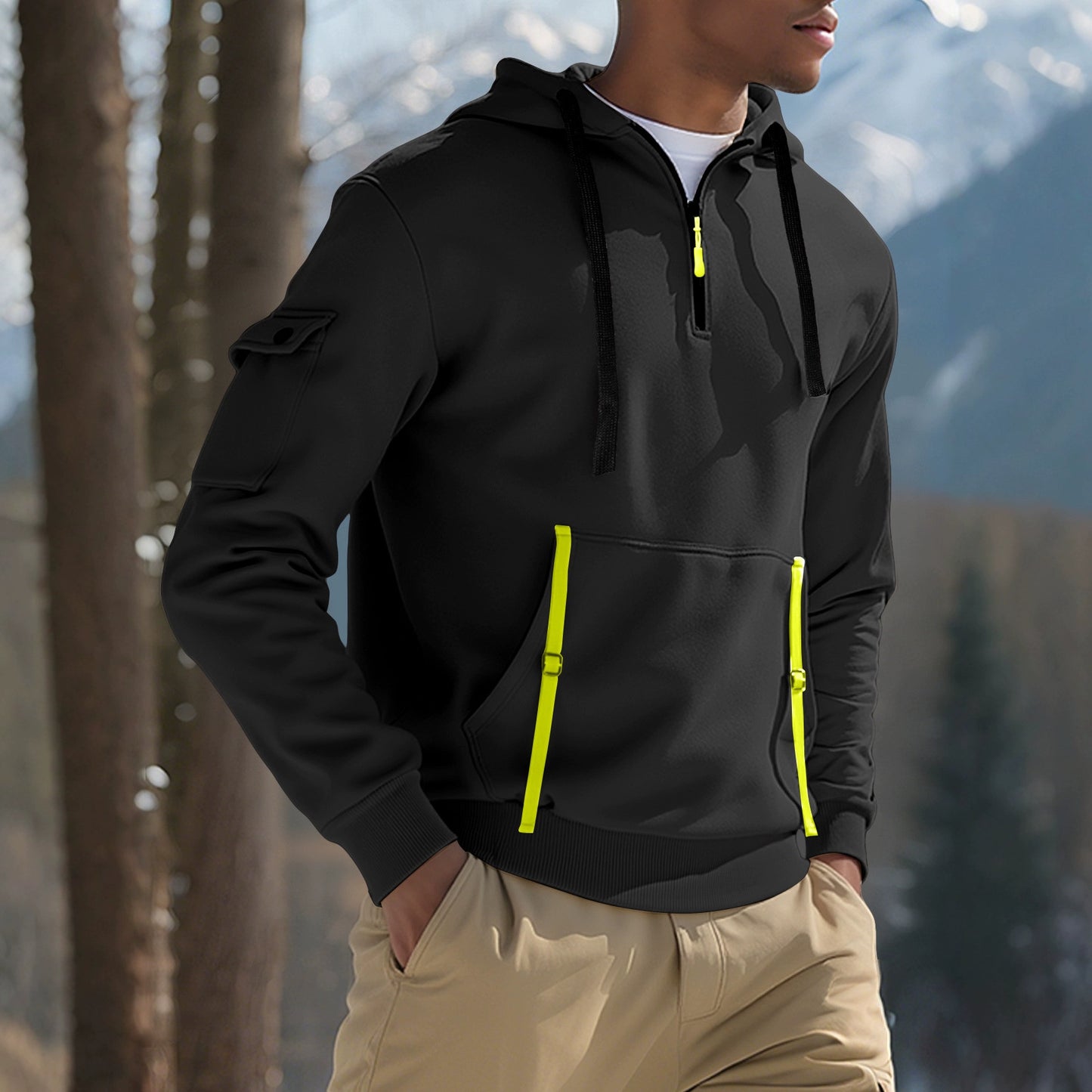 Fleece lined long sleeved Jersey