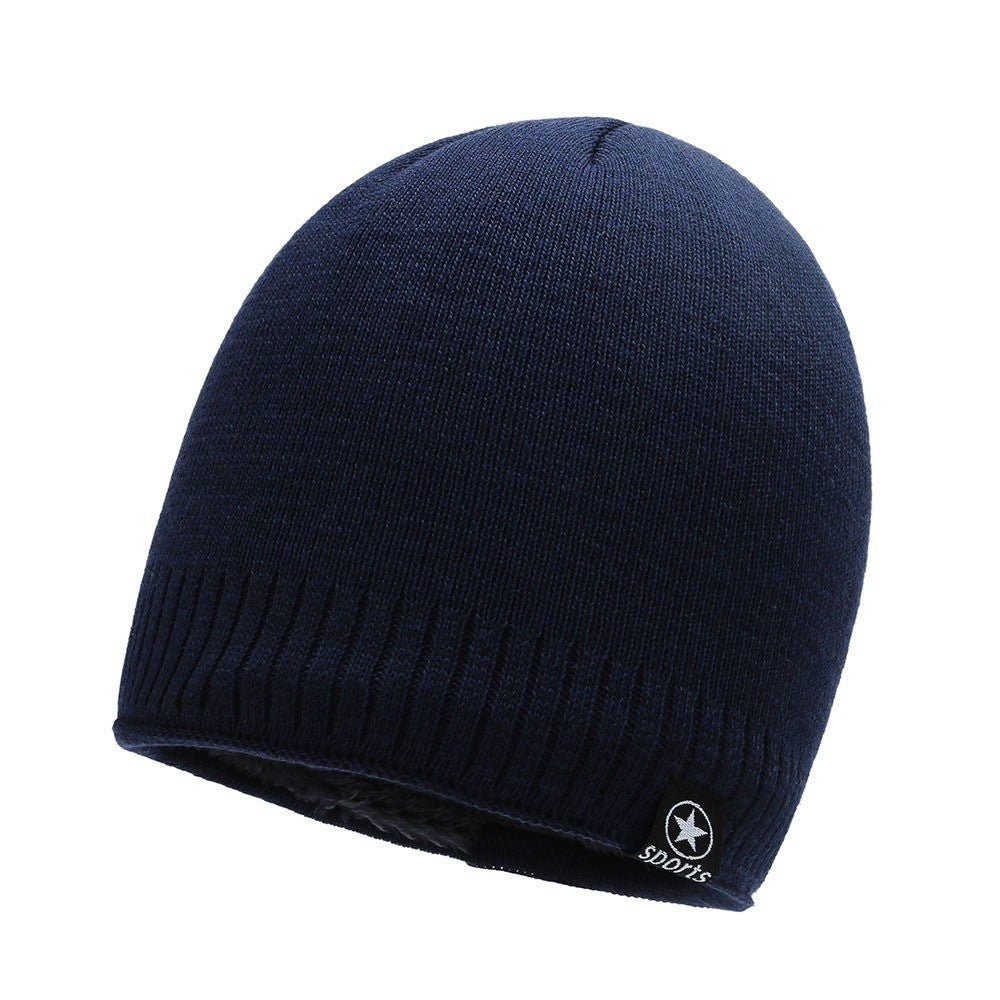 Thick Woolen Warm Knitted Hat