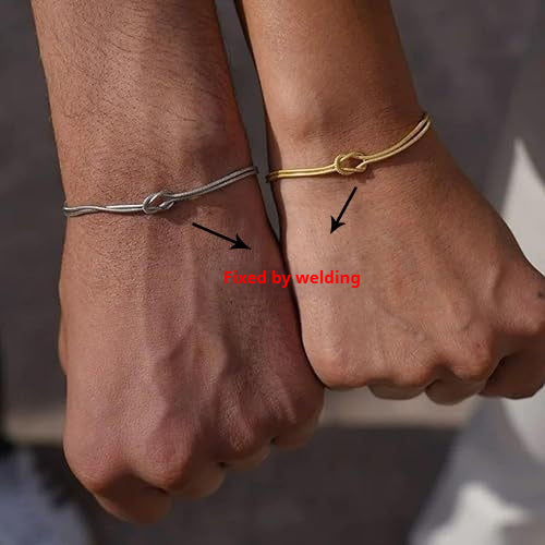 Men and women's couple bracelet
